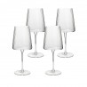 Kare Komplet Kieliszków Do Wina Riffle 760 Ml (4 Sztuki)