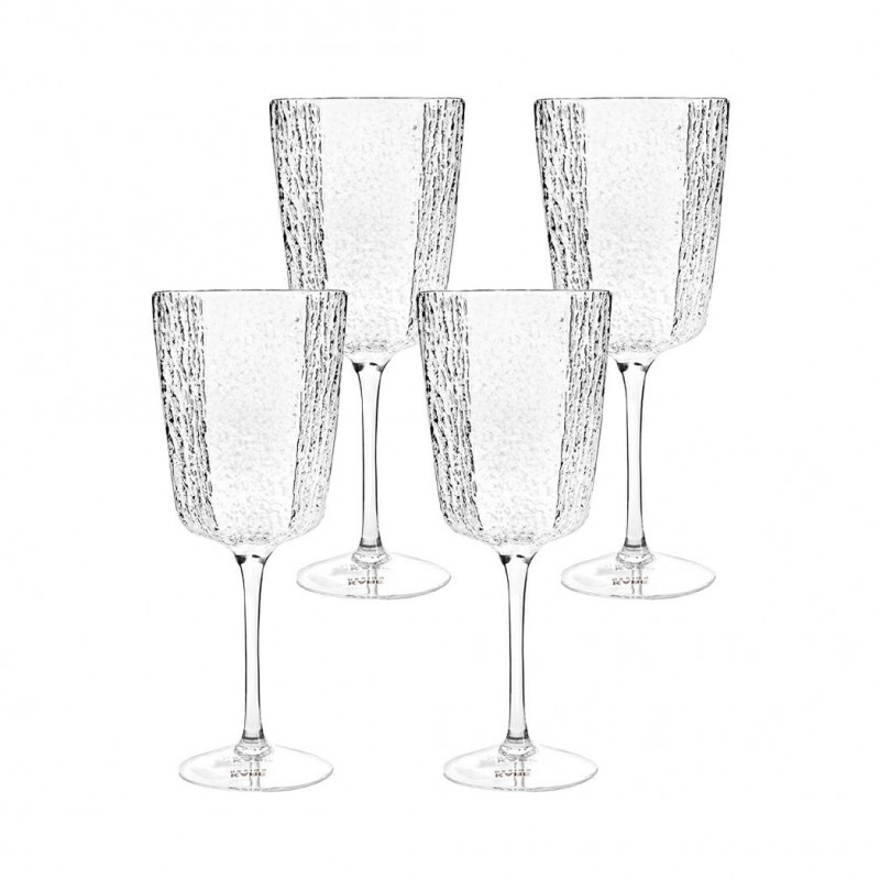 Kare Komplet Kieliszków Do Wina Cascata   440 Ml (4 Sztuki)