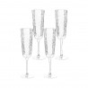 Kare Komplet Kieliszków Do Szampana Cascata 250Ml (4 Sztuki)