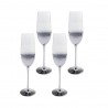 Kare Komplet Kieliszków Do Szampana Night Sky 220 Ml (4 Sztuki)