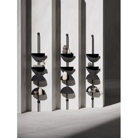 Umbra Regulowane Półki Ścienne Solis      Czarne