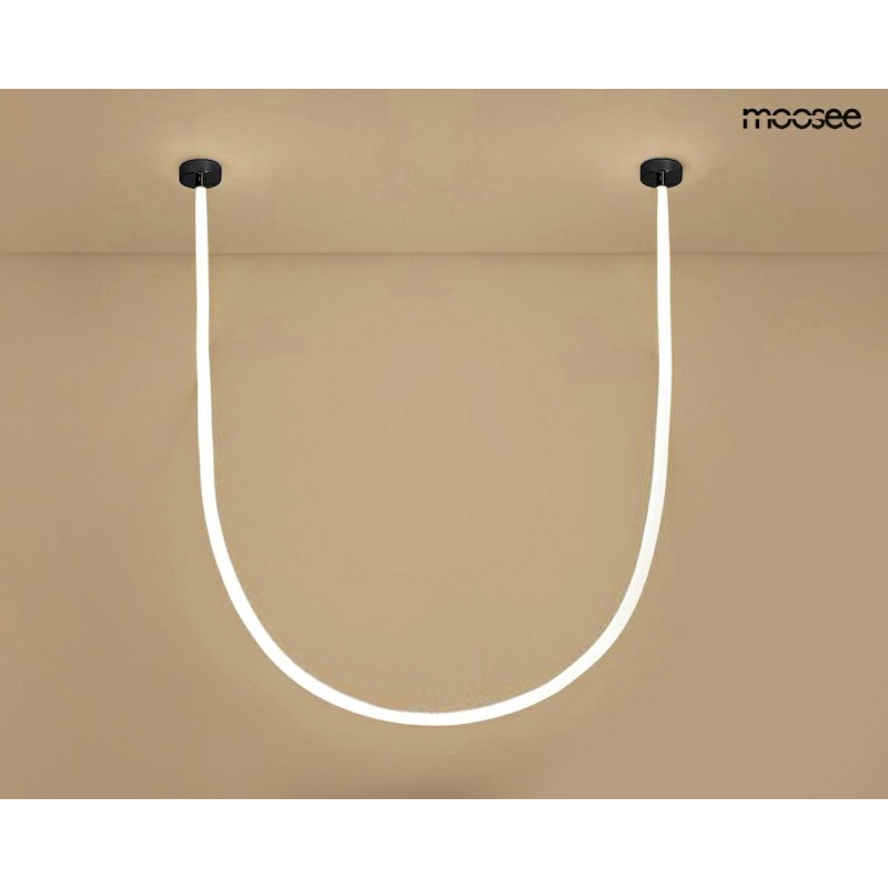 Moosee Lampa Wisząca Lasso 800 Smart      Czarna