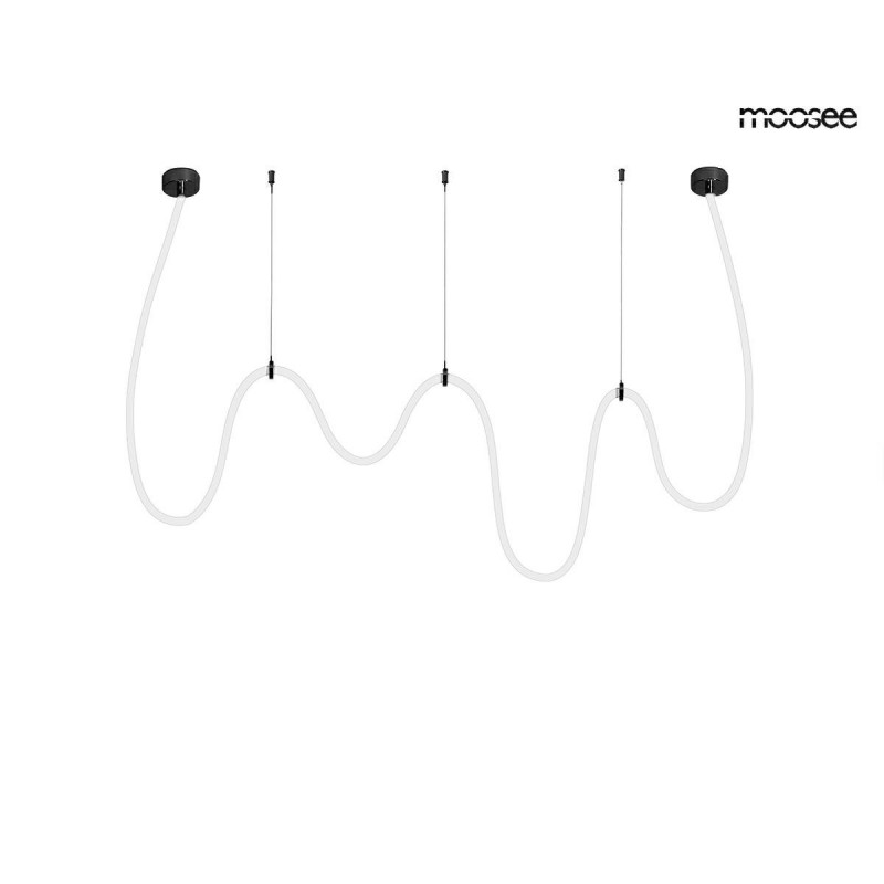 Moosee Lampa Wisząca Lasso 600 Smart      Czarna