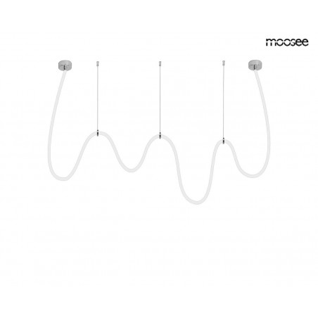Moosee Lampa Wisząca Lasso 500 Smart      Srebrna