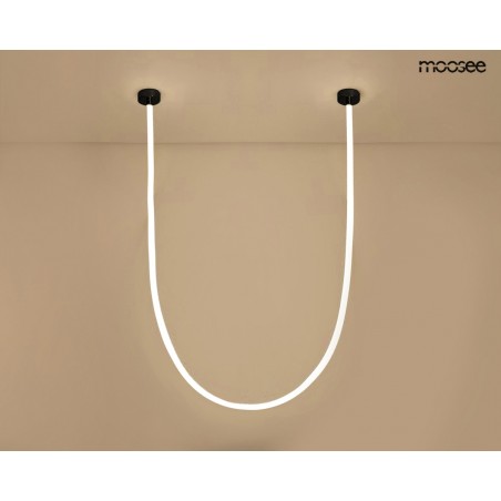 Moosee Lampa Wisząca Lasso 500 Smart      Czarna