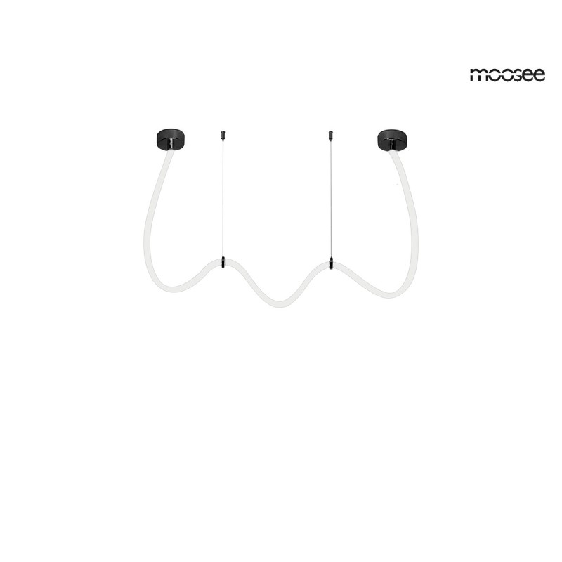 Moosee Lampa Wisząca Lasso 400 Smart      Czarna