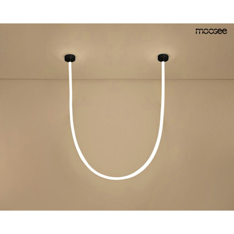 Moosee Lampa Wisząca Lasso 400 Smart      Czarna
