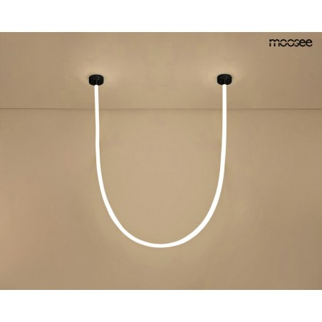 Moosee Lampa Wisząca Lasso 400 Smart      Czarna