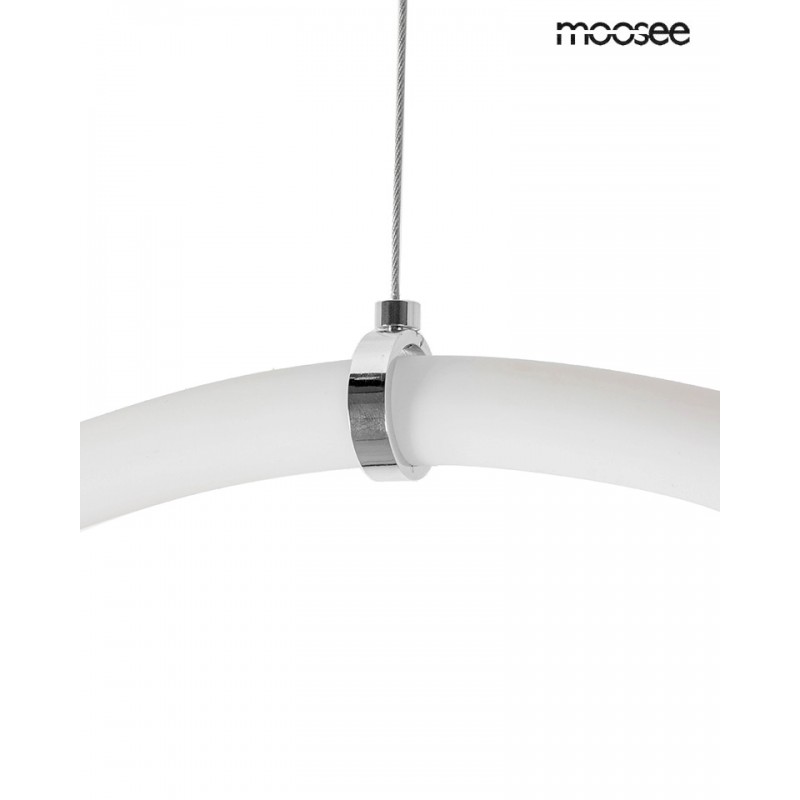 Moosee Lampa Wisząca Lasso 300 Smart      Srebrna
