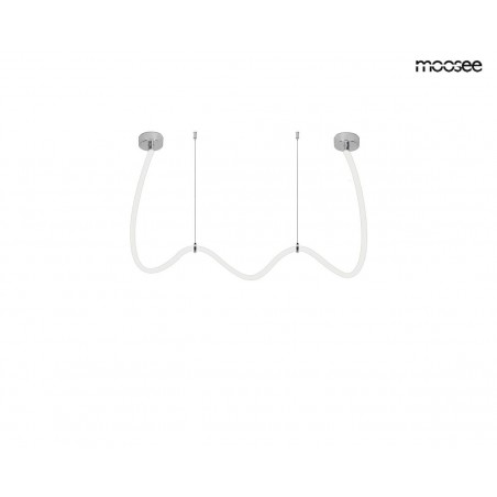 Moosee Lampa Wisząca Lasso 300 Smart      Srebrna