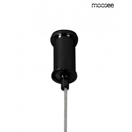 Moosee Lampa Wisząca Lasso 200 Smart      Czarna