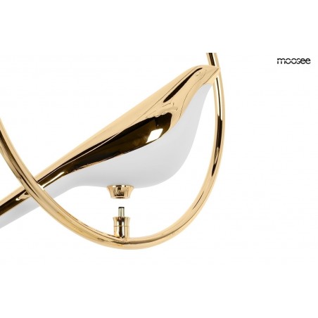 MOOSEE lampa wisząca BIRD DISC złota