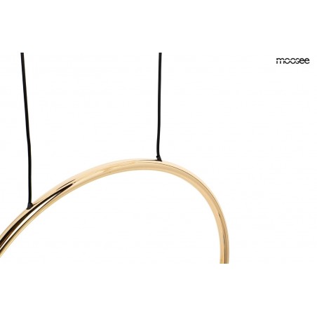 MOOSEE lampa wisząca BIRD DISC złota