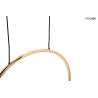 MOOSEE lampa wisząca BIRD DISC złota
