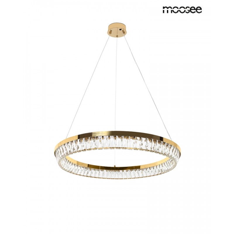 Moosee Lampa Wisząca Savoy 80 Złota