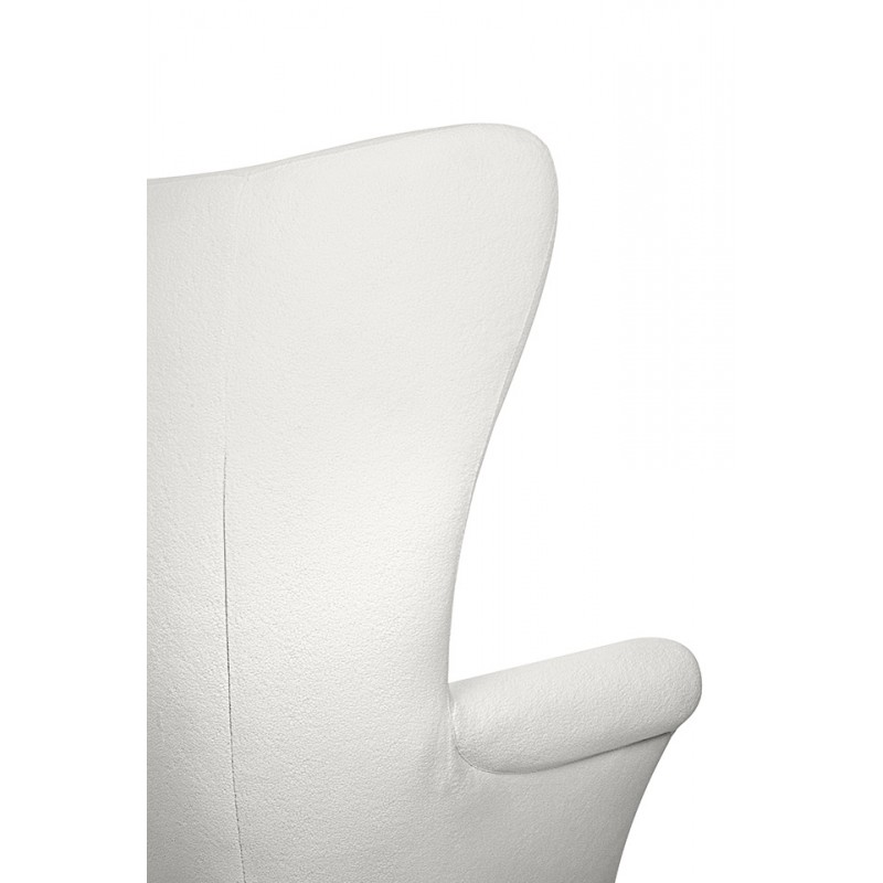 Mamaison Fotel Obrotowy Grosdos Biały /   Chenille