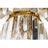 Moosee Lampa Ścienna Imperial Wall Gold   - Stal, Kryształ