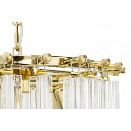 Moosee Lampa Wisząca Murano L Złota