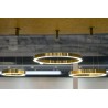 Moosee Lampa Wisząca Ring 60 Złota