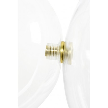 Moosee Lampa Wisząca Capri Line 3 Złota   - 180 Led, Aluminium, Szkło