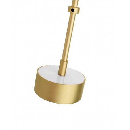 Moosee Lampa Wisząca Capri Line 3 Złota   - 180 Led, Aluminium, Szkło