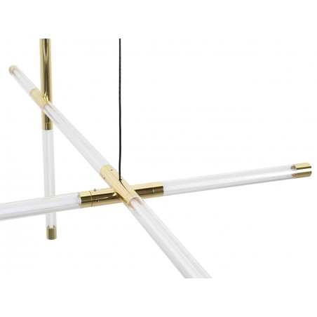 Moosee Lampa Wisząca Mikado M Złota