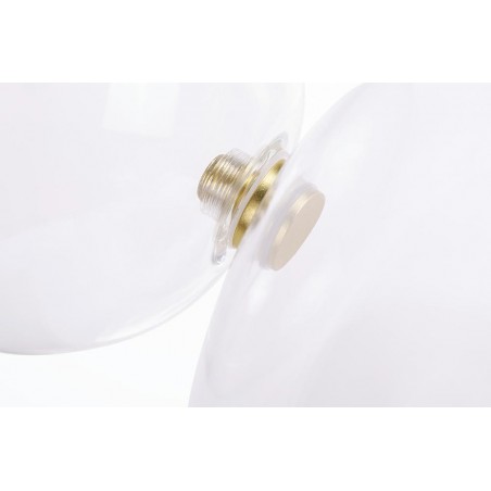 Moosee Lampa Wisząca Capri 6 Złota - 60   Led, Alumiumium, Szkło