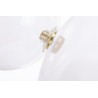 Moosee Lampa Wisząca Capri 6 Złota - 60   Led, Alumiumium, Szkło