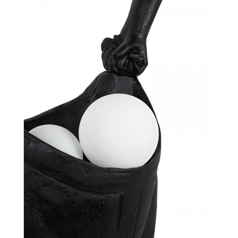 Moosee Lampa Podłogowa Human Houdini      Czarna