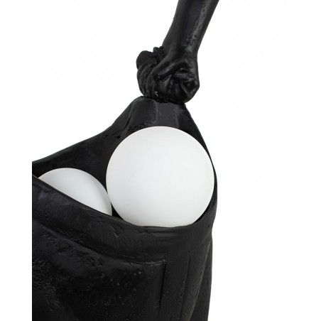 Moosee Lampa Podłogowa Human Houdini      Czarna