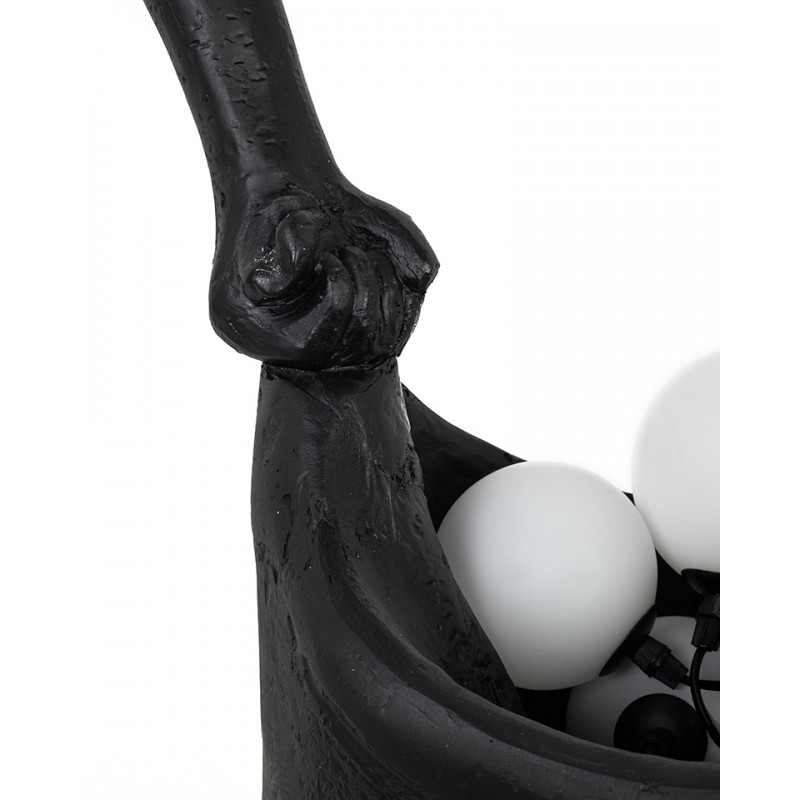 Moosee Lampa Podłogowa Human Houdini      Czarna