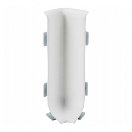 Profilpas Antybakteryjny Narożnik aluminiowy wewnętrzny do listwy 90/6SF H6, biały matowy