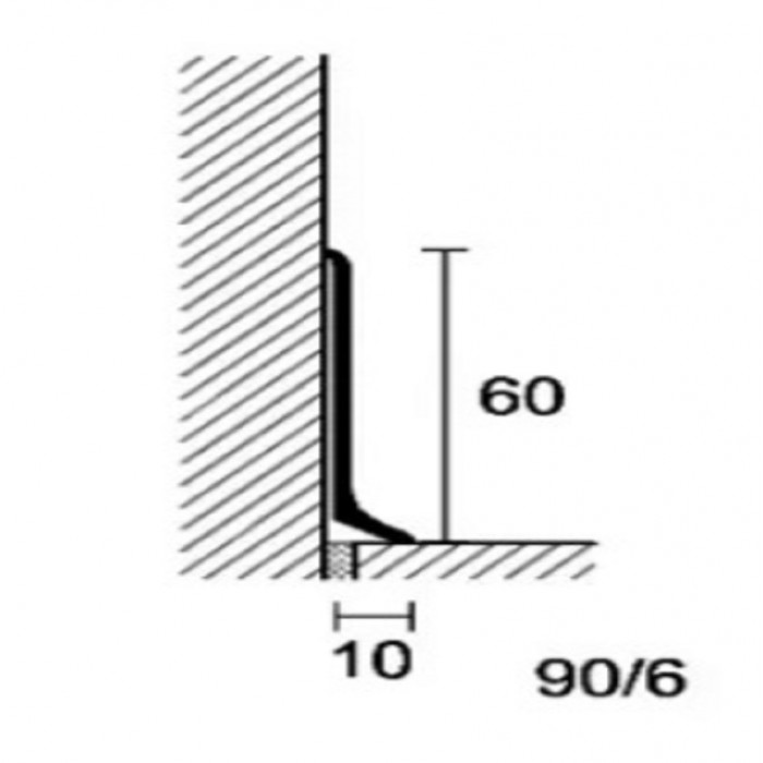 Próbnik - listwa przypodłogowa aluminiowa...