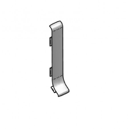 Profilpas Łącznik aluminiowy do listwy 90/6SF H6, aluminium anodowane