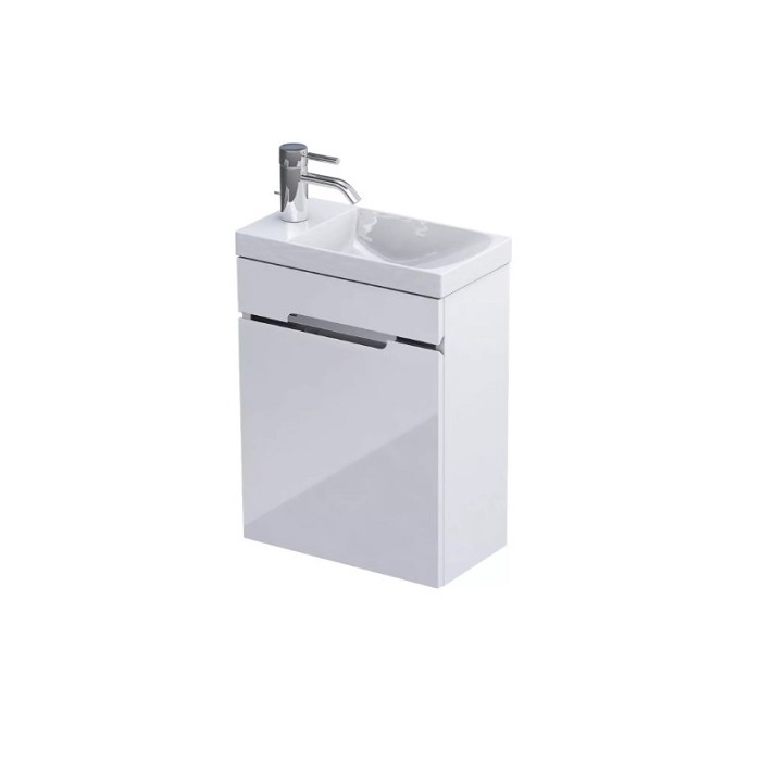 Oristo Zestaw szafka z umywalką 40 cm SILVER...