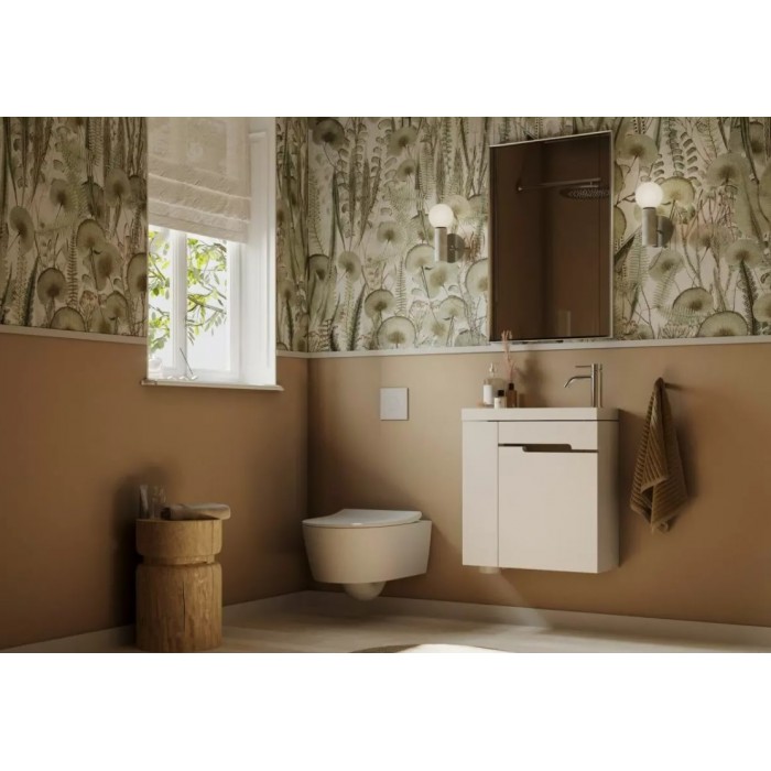 Oristo Zestaw szafka-umywalka 55 SILVER mini...