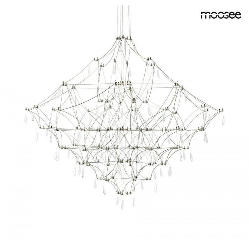 Lampa wisząca CONSTELATION 100 - LED, stal szczotkowana