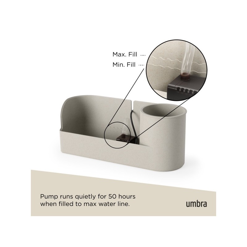 Umbra Fontanna Wodna Stream Beżowa