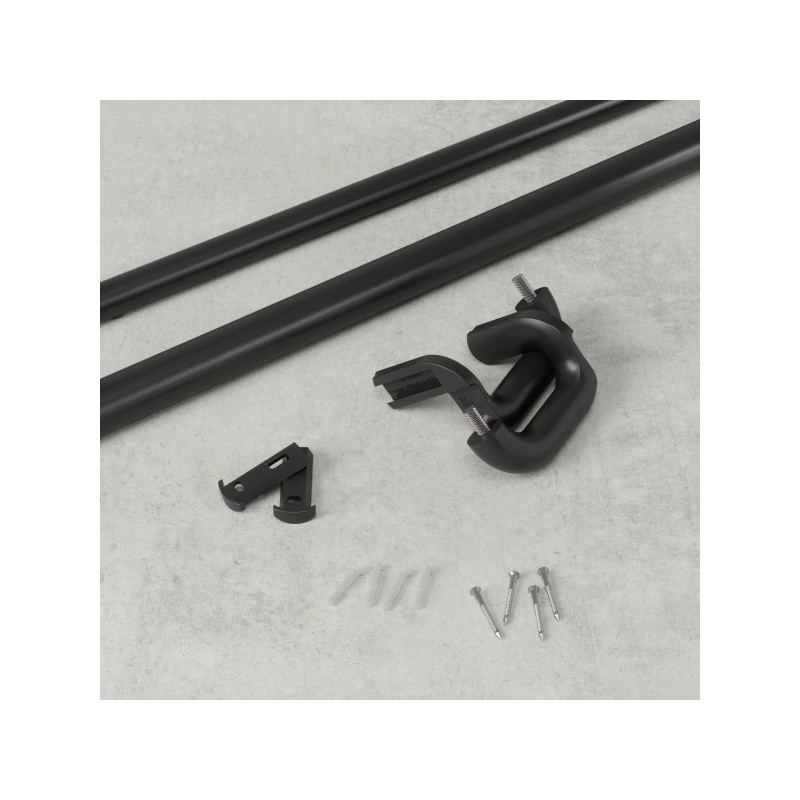 Umbra Karnisz Twilight 168 - 365 Cm       Czarny Mat