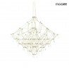 Lampa wisząca CONSTELATION 77 GOLD - LED, stal szczotkowana