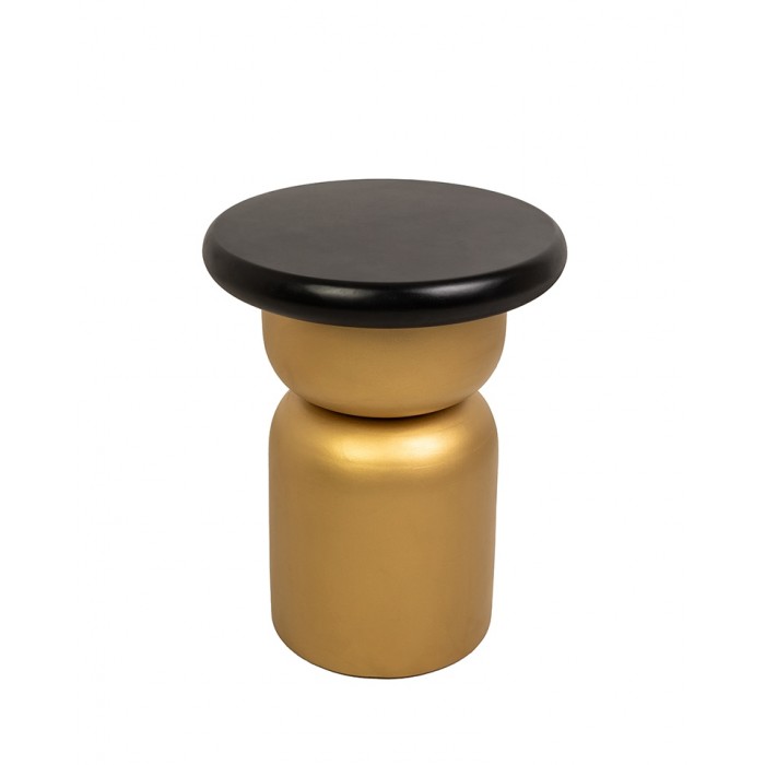 Mamaison Stolik Leonardo Czarny / Złoty