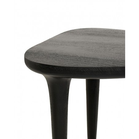 Mamaison Stolik Laminar Czarny / Drewno