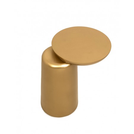 Mamaison Stolik Elias Złoty / Drewno