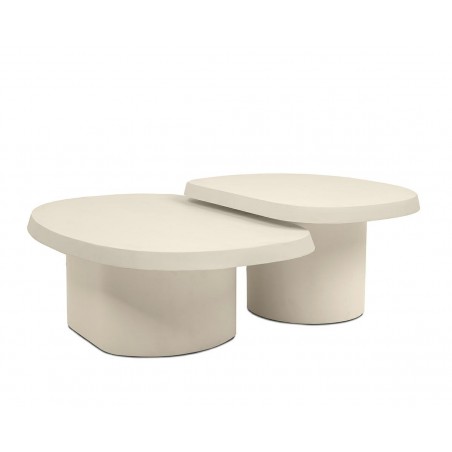 Mamaison Zestaw Stolików Kawowych Otto    Beżowy