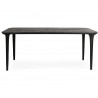 Mamaison Stół Jadalniany Laminar 200      Czarny / Drewno
