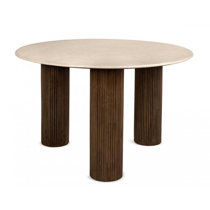 Mamaison Stół Jadalniany Ragno 120        Drewno / Marmur