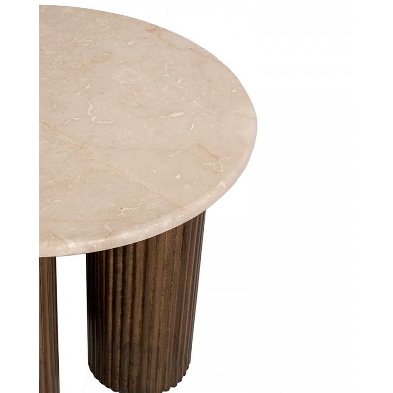 Mamaison Stolik Ragno Marmur / Drewno