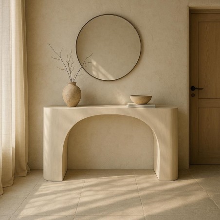 Mamaison Konsola Icaro Beżowa / Drewno