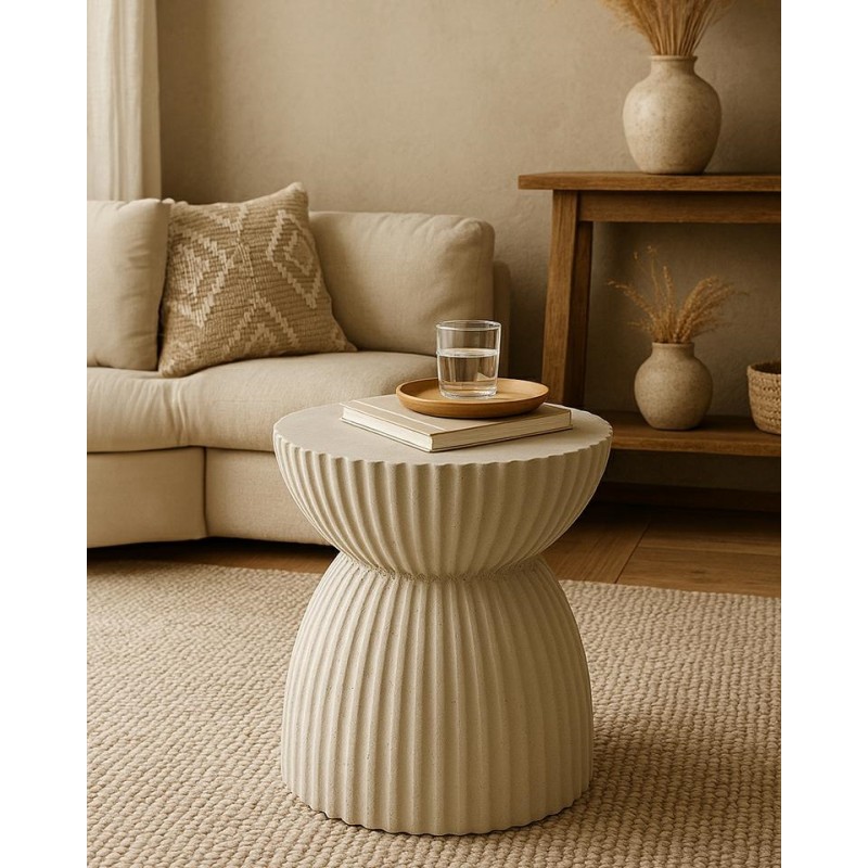 Mamaison Stolik Turno Beżowy