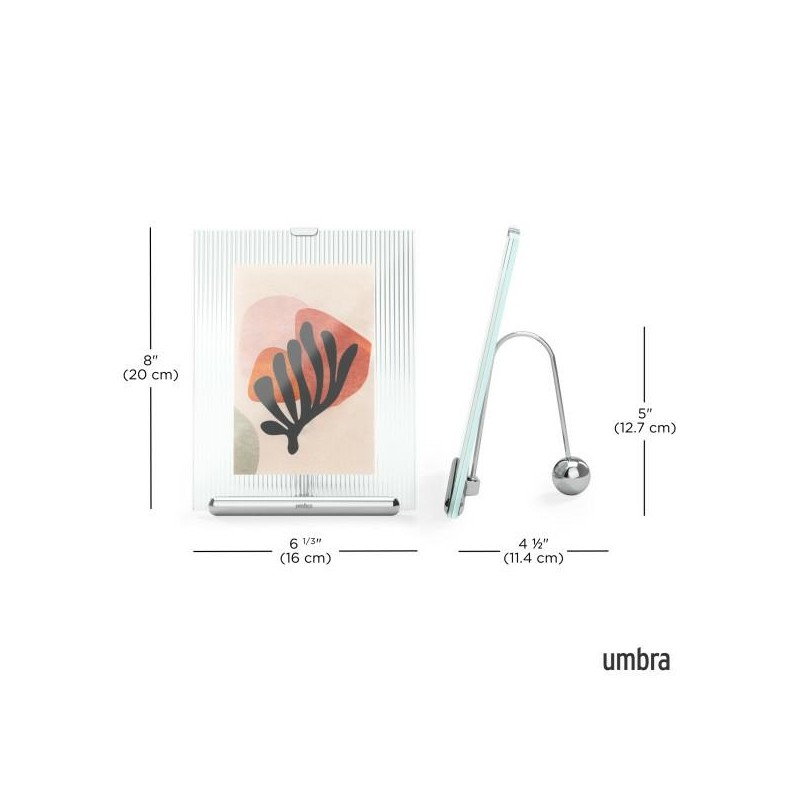 Umbra Ramka Na Zdjęcia Flute 4X6 Srebrna